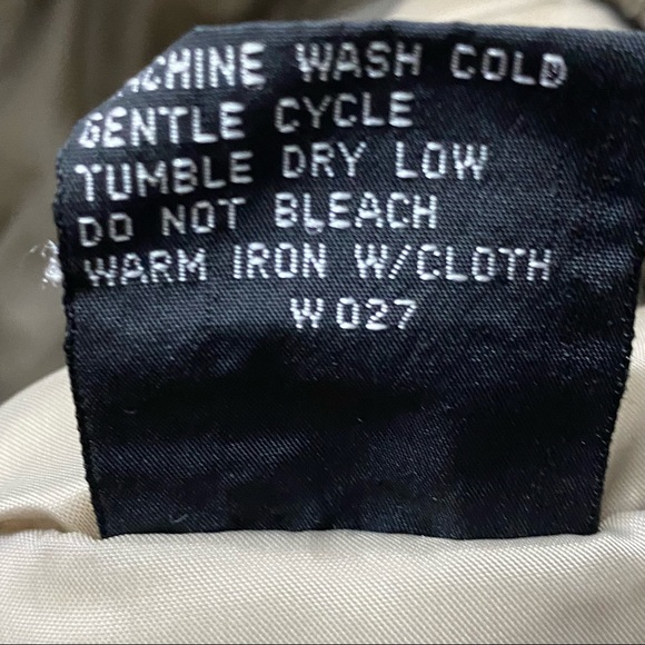 Vintage Members Only Men’s Quilt Lined Tan Cafe Racer Bomber Jacket Size Large - Picture 13 of 13